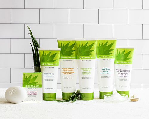 nutrizione esterna herbalife linea herbal aloe